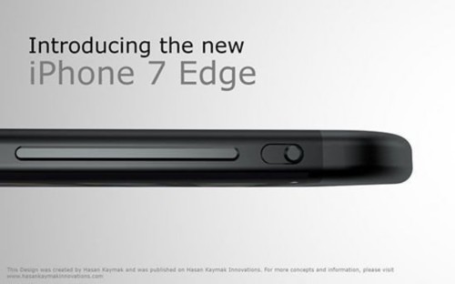 無(wú)邊框iPhone7 edge概念圖：三星曲面屏附體