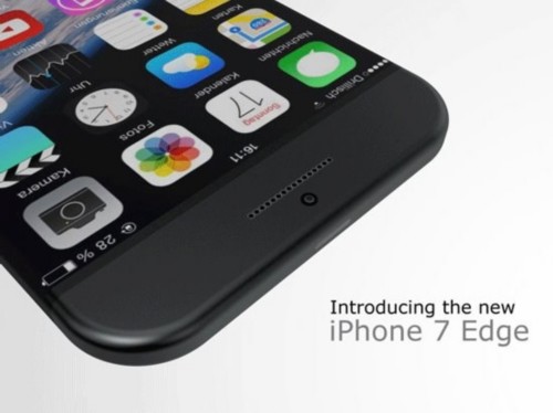 無(wú)邊框iPhone7 edge概念圖：三星曲面屏附體